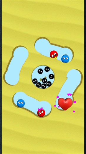 Erase Sand | Level 13 | Lucky Balls | Guide Balls To Reach Their Destination | Sand Puzzle Game