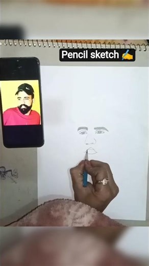 pencil sketch video drawing video art 🎨 video #art #drawing #sketch #artist #pencildrawing