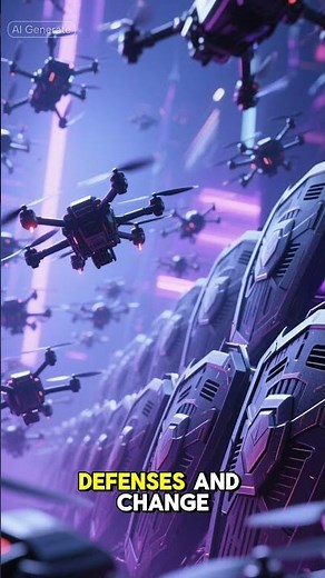 China’s AI War Drones Attack in Swarm Formation 😳🇨🇳🚀 #newsshorts