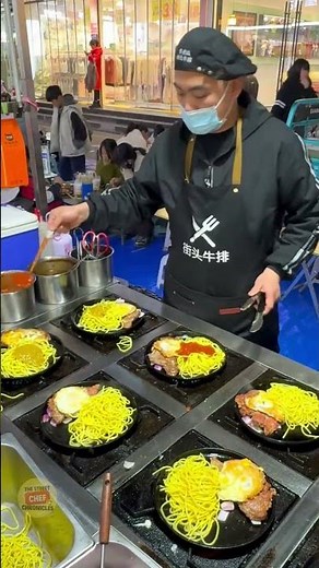 Teppanyaki Steak Meal 🥩✨ | Sizzling Grill Perfection!