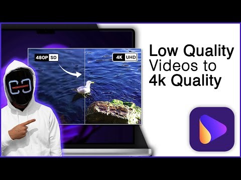 How to Turn Low Quality Videos to 4K Quality! [Best Video Enhancer]