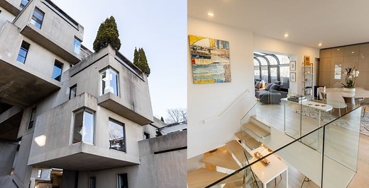 Peek inside a $1.7M condo for sale inside Montreal's iconic Habitat 67 | Urbanized