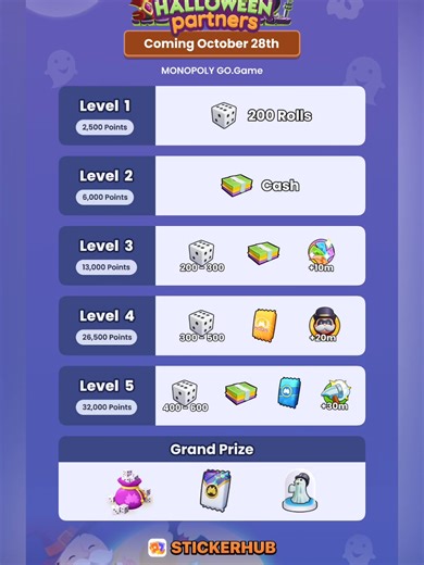 Monopoly GO Partner Event on October 28th!