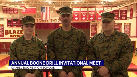 Daniel Boone High School hosts annual Invitational Drill Meet