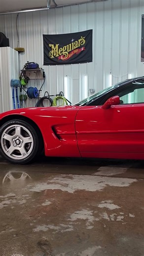 1997 C5 Corvette Ceramic Coating #autodetailing #shorts ##corvette
