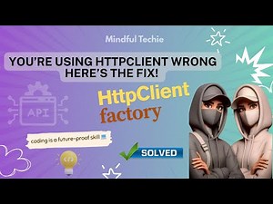 You’re Using HttpClient WRONG — Here’s the Fix! | How to Use HttpClientFactory in ASP.NET Core?