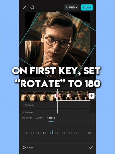 Tutorial on spin transition in#CapCut ##editor #capcut #capcutpioneer