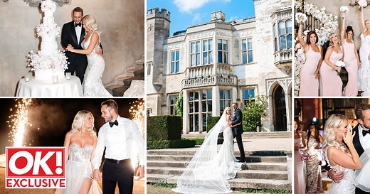 Towie's Danielle Armstrong's wedding album as she shares every picture