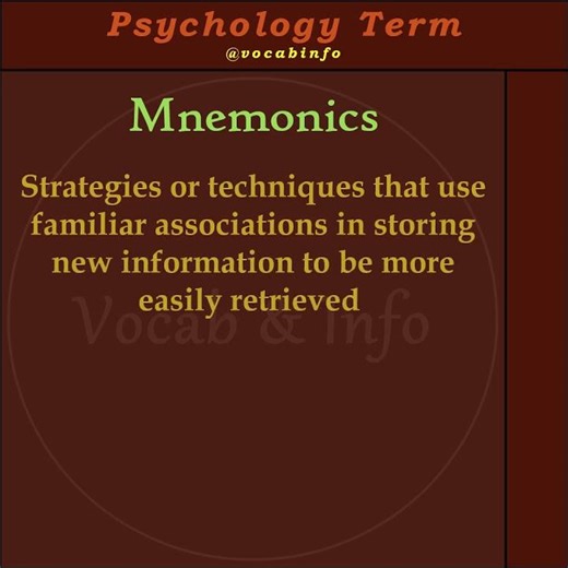 #psychology #psychologyfacts #vocabulary #vocab #information #content #info