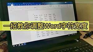 教你一招解决Word字符对齐问题