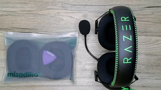 耳罩升级更换教程：Razer雷蛇 Blackshark旋风黑鲨V2 V2Pro