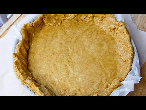 Pâte Brisée à l'Huile d'Olive (sans beurre, facile) - Sain & Délicieux