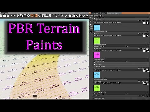 PBR Terrain Paints - Easier to Understand Tutorial - BeamNG