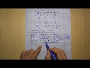 Numerical Methods General Format(Solution of non-linear equations) Episode 03 (Urdu)