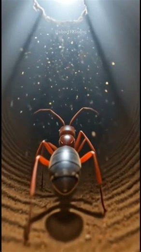 Real Ant POV 🐜 Micro Camera Journey Inside Colony