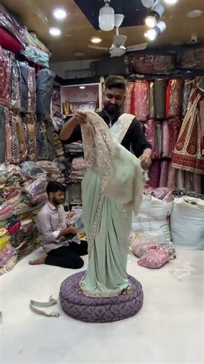 Ready to wear🥻sarees with jacket, model👌#chennai #fashion #saree #dance dm9176001922 reels👍