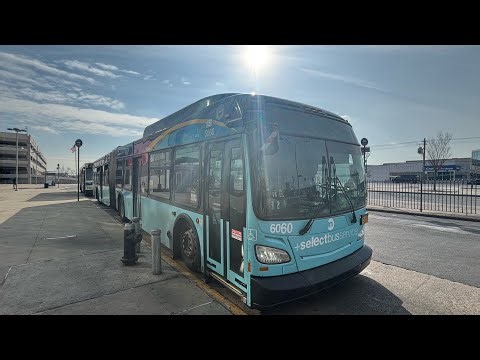 Onboard MTA NYCT SBS46 New Flyer Articulated XD60 #6060
