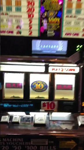 Caesar’s AC Jackpot. Slot machine. Winning!