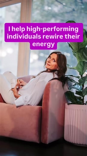 “I help high-performing individuals rewire their energy — one breath...
