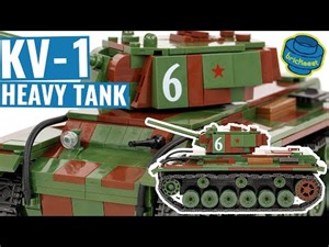 KV-1 aka Dicker Bello aka Russian Colossus - QuanGuan 100070 (Speed Build Review)