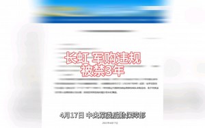 突发！长虹！军购违规被禁3年#三问长虹#军队采购网