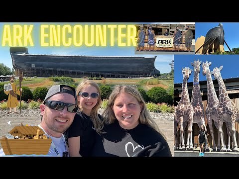 Visiting The Ark Encounter in Williamstown, Kentucky - Real Life Size Noah’s Ark Replica!