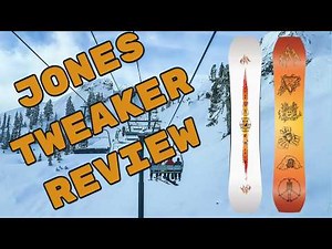 The 2025 Jones Tweaker Snowboard Review