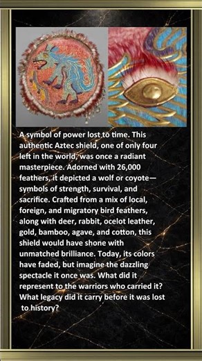 Authentic Aztec Shield #history