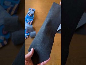 The Original DIY No Sew Denim Neck Tie Tutorial