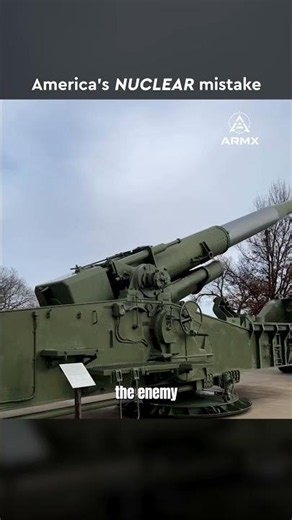 The US military built a nuclear cannon #usarmy #military