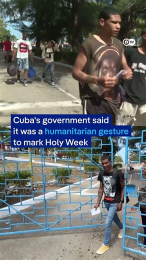 Cuba carries out mass prisoner release | DW News