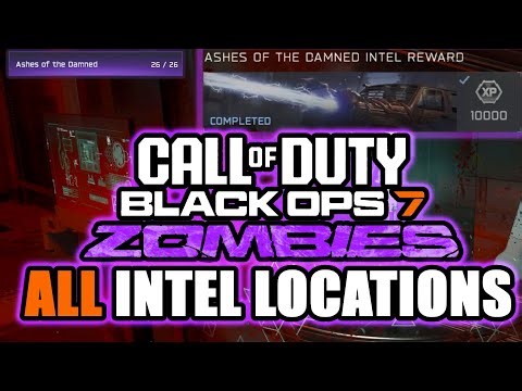 Ashes of the Damned – ALL Intel Locations (BO7 Zombies Full Guide)