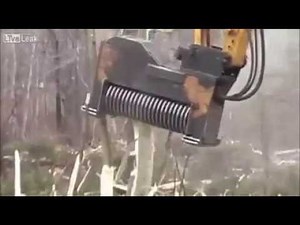 Tree Eater Chews up trees in seconds