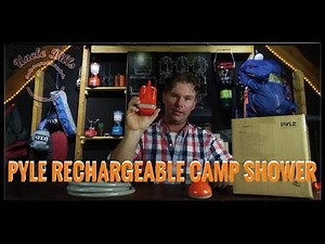 PURE CLEAN PYLE RECHARGEABLE CAMP SHOWER REVIEW