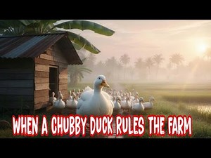When A Chubby Duck Rules The Farm | Animal Official