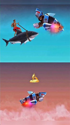 Robo Shark in Angry Mode 🤯 #hungryshark #viral #shorts