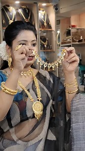 Some necklaces are more than jewellery — they hold memories ❤️ Meet Payel as she presents one of our most loved necklace collections, crafted for your special moments. From Kolkata to Midnapore, Haldia, Siliguri, Asansol & Belda — and always on the Brishni App 📱 Because every bride deserves timeless beauty. @brishnijewellery #BrishniBride #NecklaceLove #HandcraftedWithCare #BridalElegance #JewelleryStories | Brishni - Jewellery