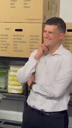 This week’s tapas special at the Columbia Restaurant is Mero Crudo: Thinly sliced Gulf of Mexico grouper marinated in citrus juices with sea salt and garnished with diced jalapeño pepper and pickled red onions.The dish also is adorned with Latin microgreens grown 17 miles away from Ybor City in Odessa by Cahaba Clubs Herbal Outpost. (Sibling restaurant Ulele also uses the microgreens.)Cahaba president Marvin Wilhite toured the farm Thursdaywith sous chefs from the Columbia, Ulele and Casa Santo 