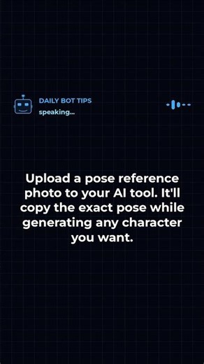I copied any pose perfectly using AI…