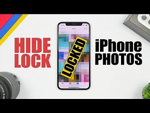 How To HIDE / LOCK Photos On iPhone - iOS 13