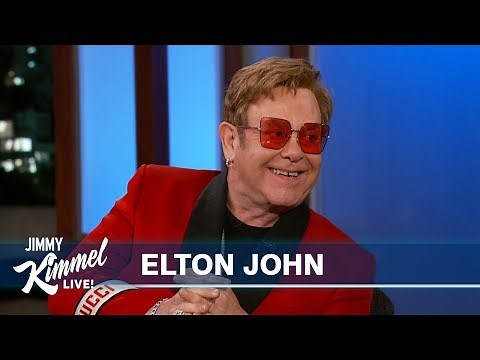 Elton John Let Stevie Wonder Drive His Snowmobile