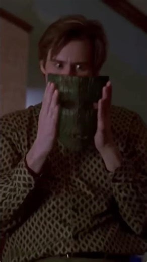 Jim Carrey gets the mask for the first time | The Mask