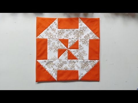 Super Easy Disappearing 9 Patch With a Pinwheel Twist ✨ Beginner Friendly Quilt Block