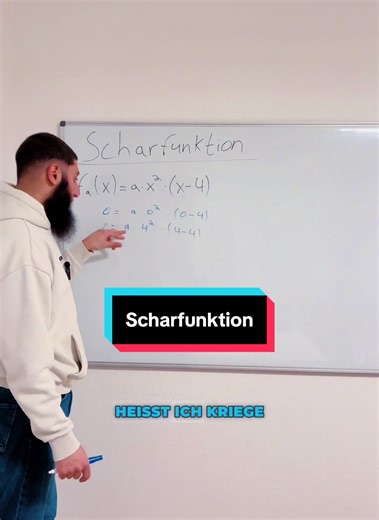 Parameter einer Scharfkunftion bestimmen #mathe #schule #lernen #stochastik
