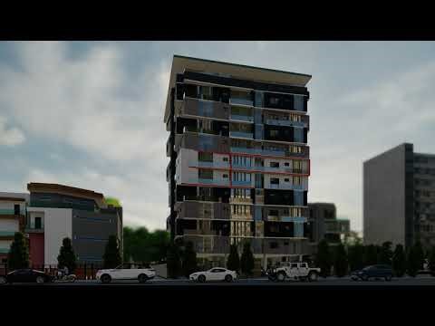 High Rise Building - Modern Apartment Design