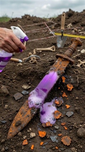 ASMR | Restoring a Thousand-Year-Old Ancient Sword Just Excavated