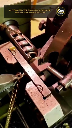 High-Performance Automatic Jewelry Chain Making Press Machine Processing Metal Wire