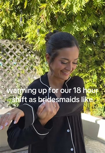 Bridesmaids Prepare for Wedding Day Duties