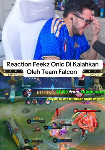 Reaksi Feekz Terhadap Kekalahan Onic di M7