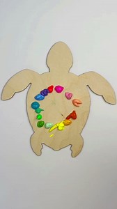 Colorful sea turtle! | Color Made Happy